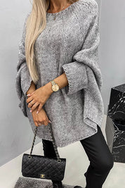 Rosie | Knit Sweater Grey
