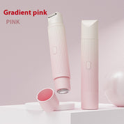 2-in-1 Electric Dual-Head Women's Hair Remover Gradually Varied Pink Women's Accessories