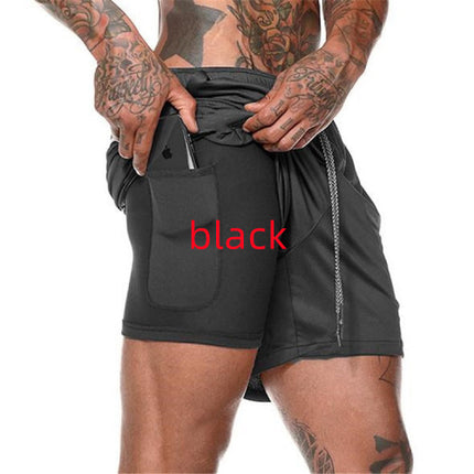 Pocket Compression Shorts Black Shorts