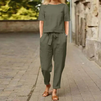 Ella™ | Airy Summer Spring Set Green
