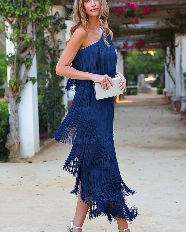 Ember | Elegant half shoulder dress Dresses