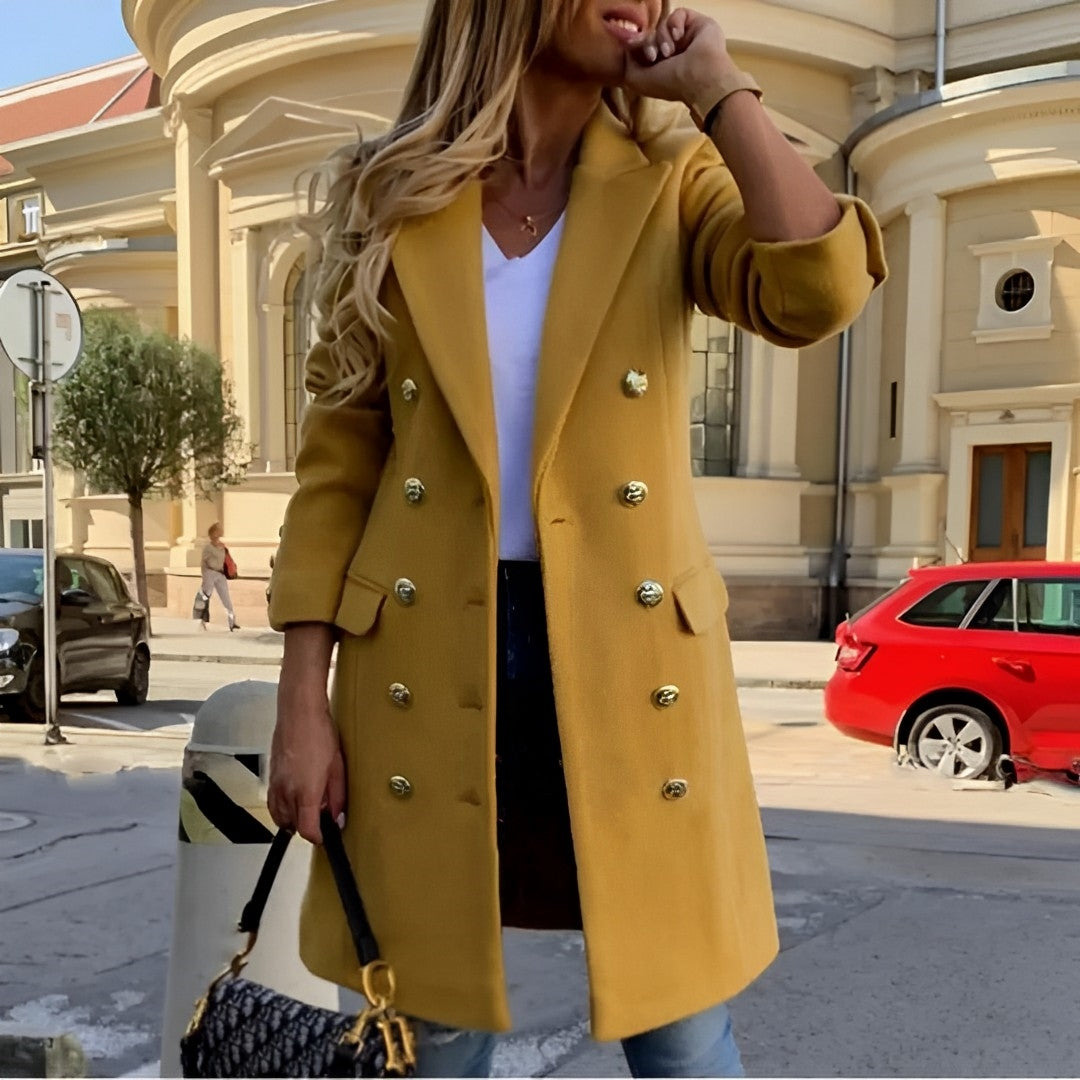 Women's Classic Long Trench Coat Long Trench Coat