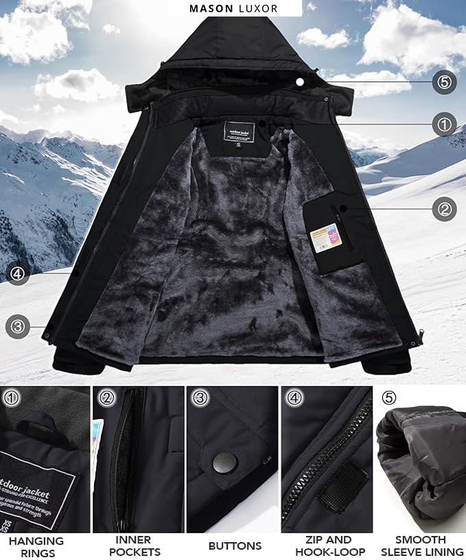 Warm Waterproof Winter Jacket Jacket