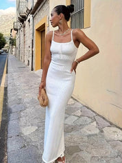 Valeria™ - Crocheted Summer Dress Dresses
