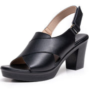 Women's Modern Genuine Leather Sandals - OKOHOKO™ FASHION