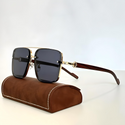 Barnaby Shades Gold Black Sunglasses