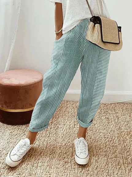 Lore | Striped Pants Vert