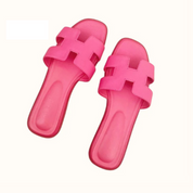 'H' Design Sandals Pink Sandals