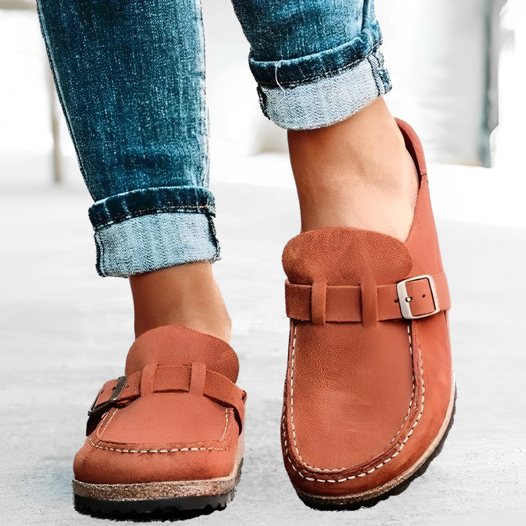 Ella | Vintage Sandal Orange