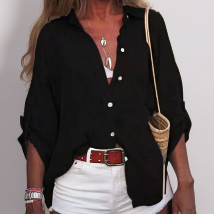 Hailey | Casual sweater Black Linne Kollektion