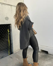 Brianna | Oversized T-Shirt With Studs Shirts & Tops