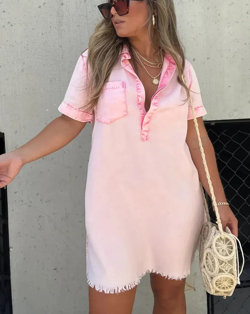 Vera | Denim Shirt Dress Dresses