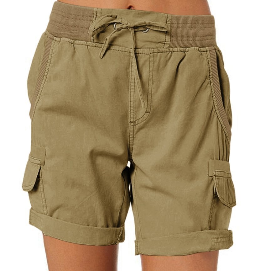 Mona | Shorts Pale Brown