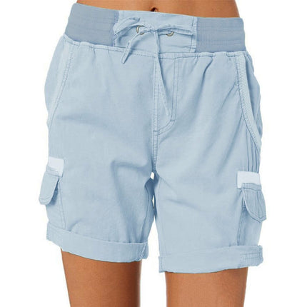 Mona | Shorts Pale Blue