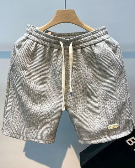 Gaia | Herringbone Breeze Shorts Gray M