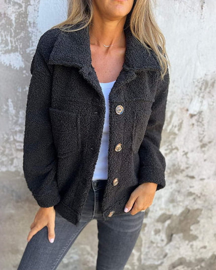 Adira Autumn Coat for Stylish Women with Warmth and Comfort Black Jackets