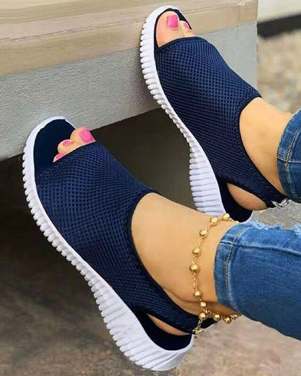 Women's Orthopedic Slingback Sandals Blue Orthopedic Sandals
