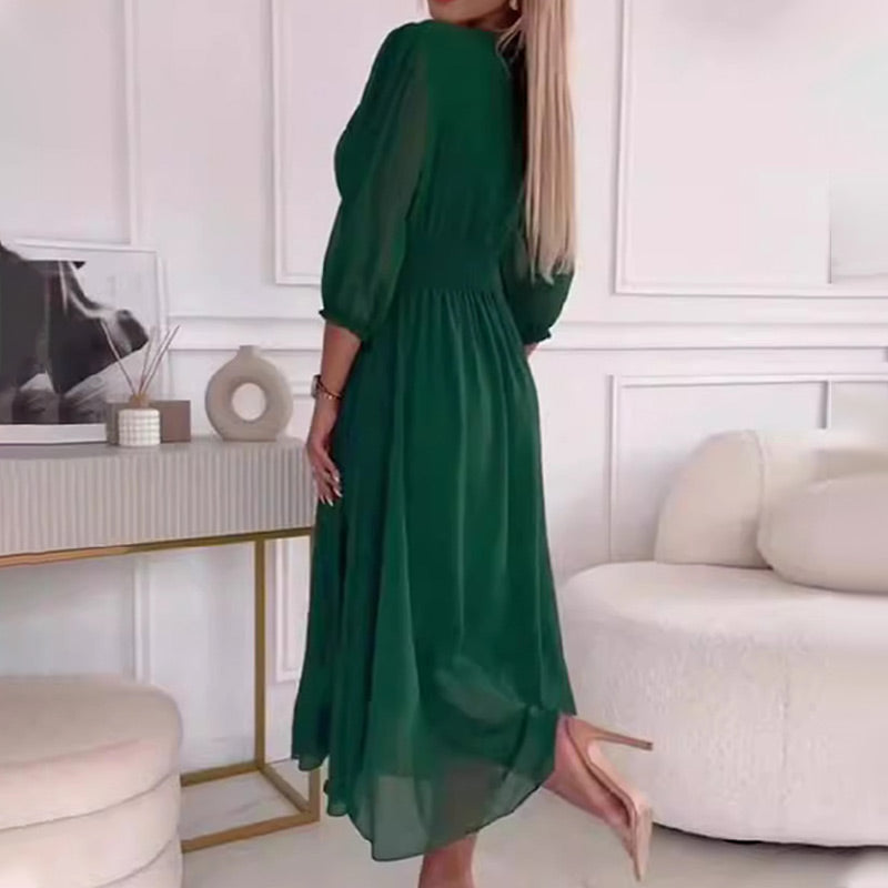 Jalisa | Silky Light Chiffon Dress Dresses