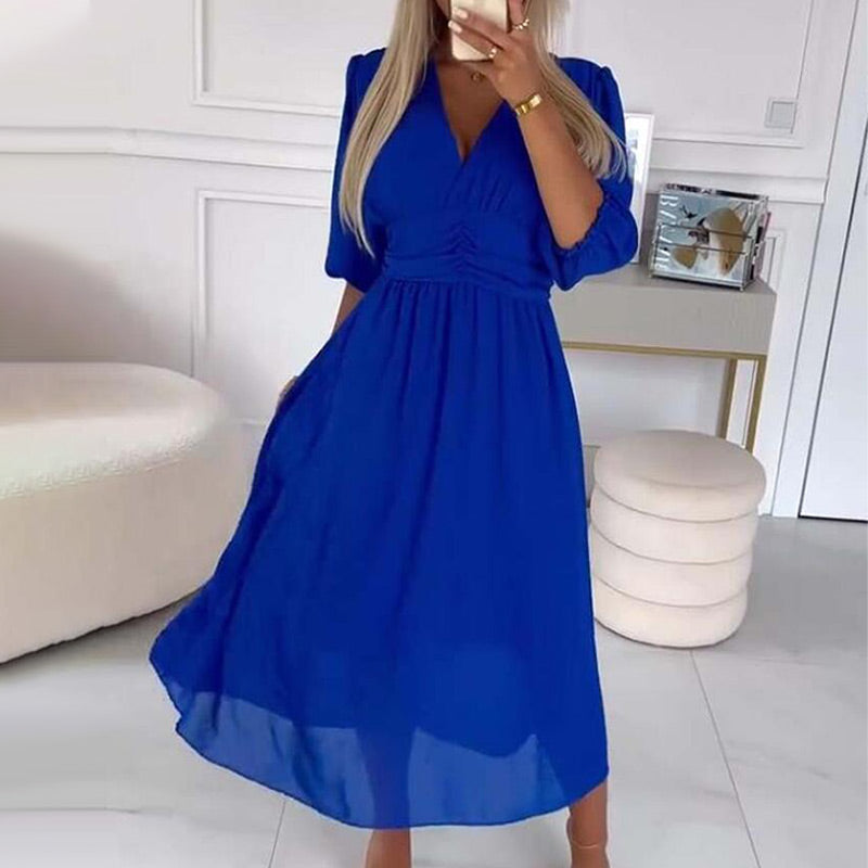 Jalisa | Silky Light Chiffon Dress Dresses