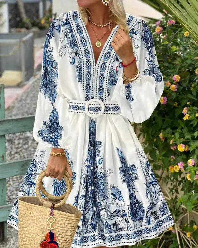 Grace | Boho Lantern Dress 4XL Dresses