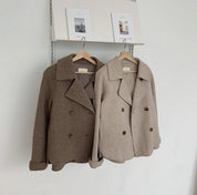 Lisa™ | Double Breasted Blended Coat