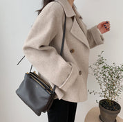 Lisa™ | Double Breasted Blended Coat