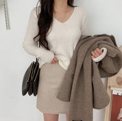 Lisa™ | Double Breasted Blended Coat