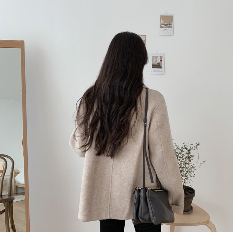 Lisa™ | Double Breasted Blended Coat