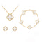 Jade | Clover Set Purple Necklace