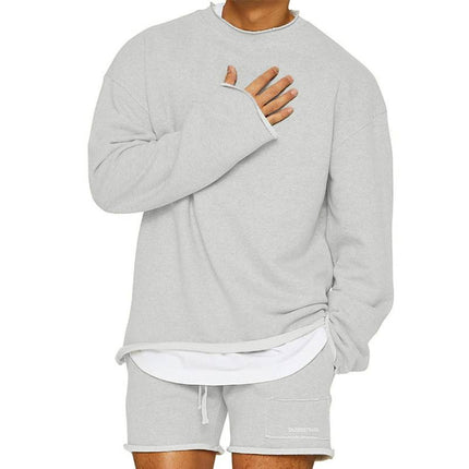 Lukas™ - Essential Comfort-Sweat-Set White Grey