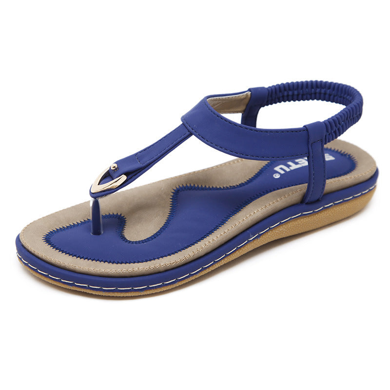 Strappy Flat Sandals – Lightweight Sandal Blue Sandals