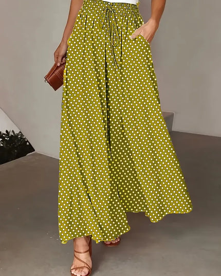 Lhaura – Comfy Summer Pants Yellow