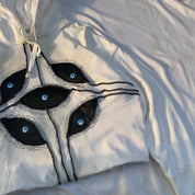 Harajuku Eye Patchwork Hoodie Men's Hoodie