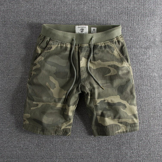Jack Washington Casual Camou Shorts Gray Men Shorts