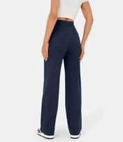Jade | Elastic pants with high Waist Trousers