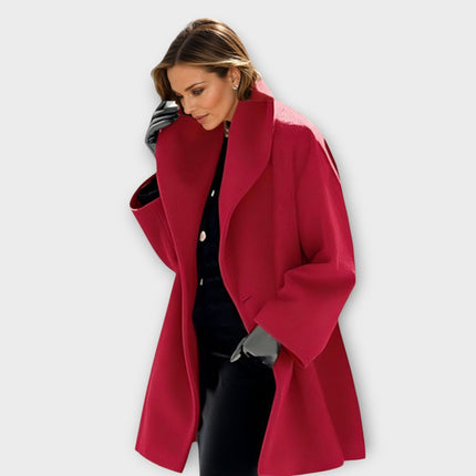 Arlette Women's Premium Everyday Coat Red Coat