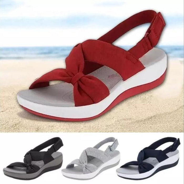 Women's Orthopedic Summer Sandals Red Orthopedic Sandals