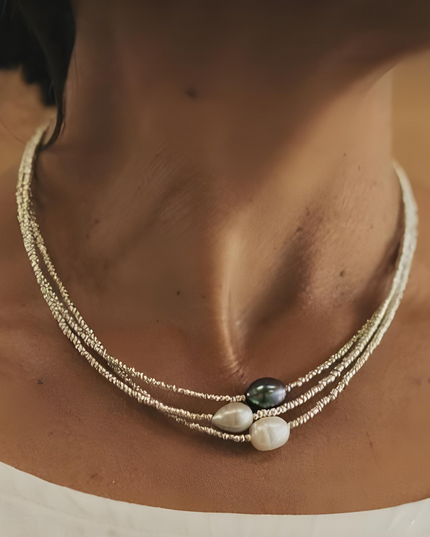 Sasha - Vintage Fresh Water Pearl Necklace Jewellery Collection
