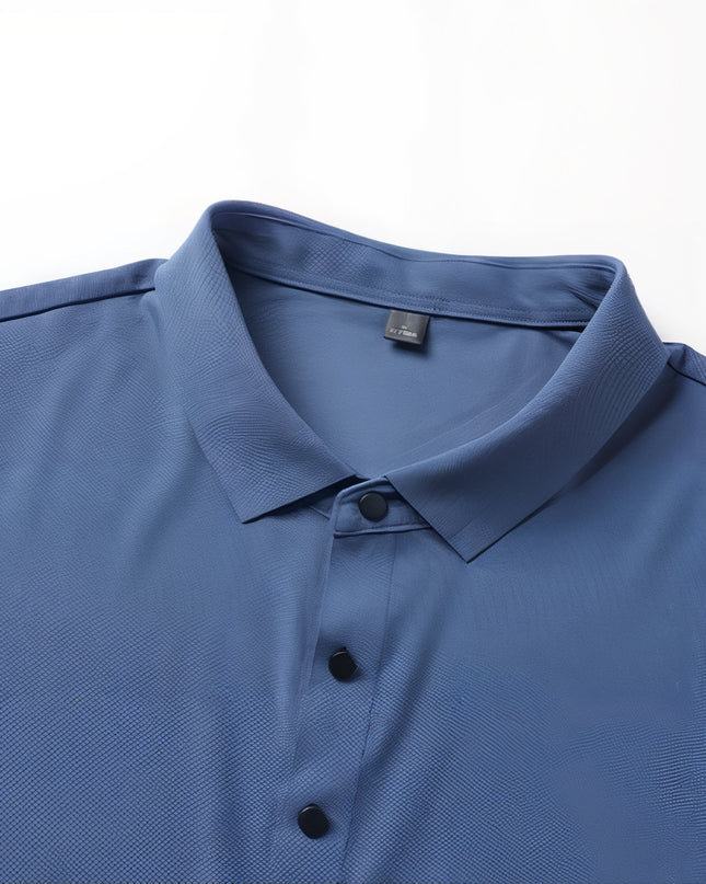 Skyline Ice Silk Polo Men's Clothing