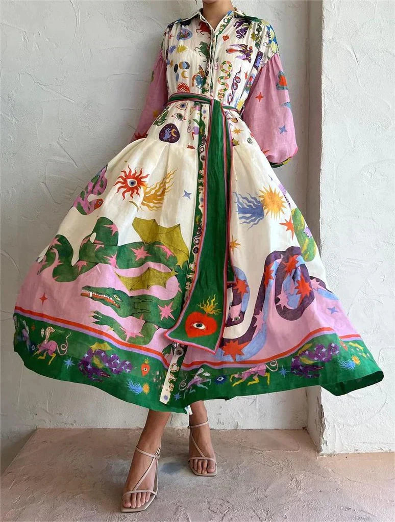 Elegant Vera Peroni™ Italian Maxi Dress Dresses
