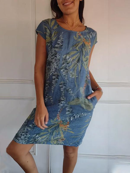 Aimee | Comfort dress Blue Dresses