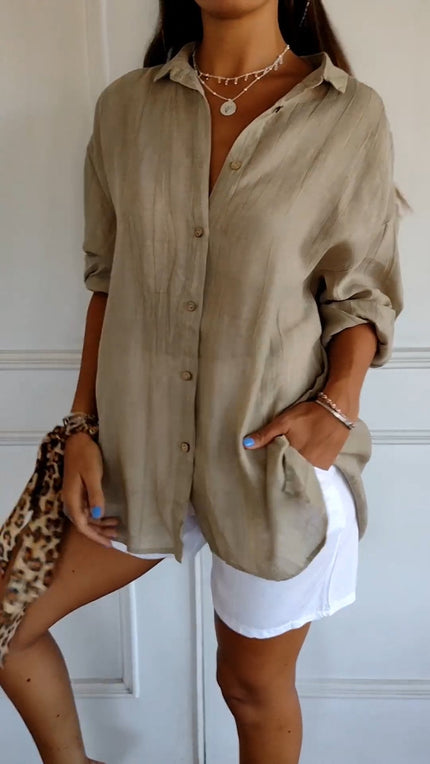 Katia | Women's Shirt Brown