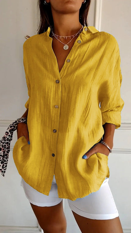 Katia | Women's Shirt Yellow