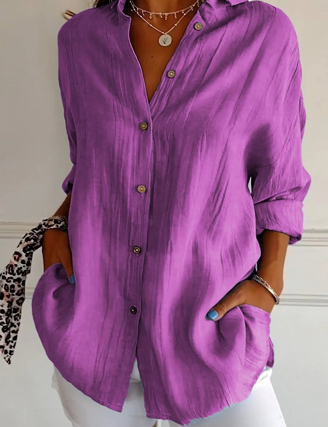Katia | Women's Shirt Purple