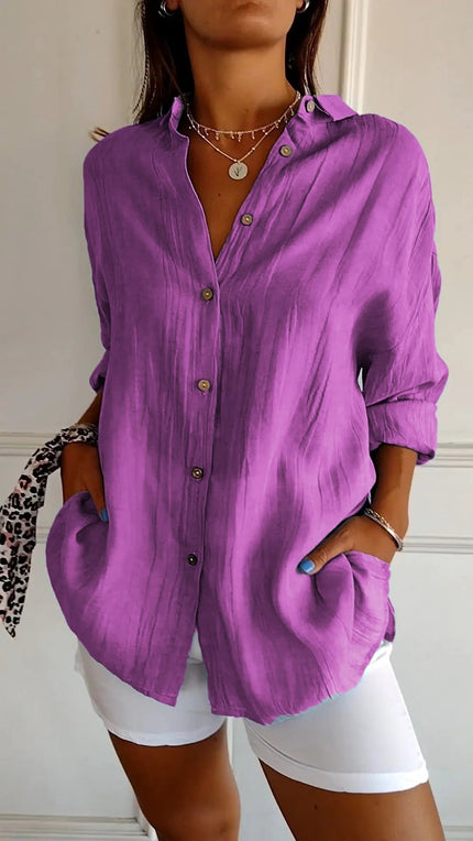 Katia | Women's Shirt Purple