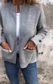 Bodil | Zipper Cardigan