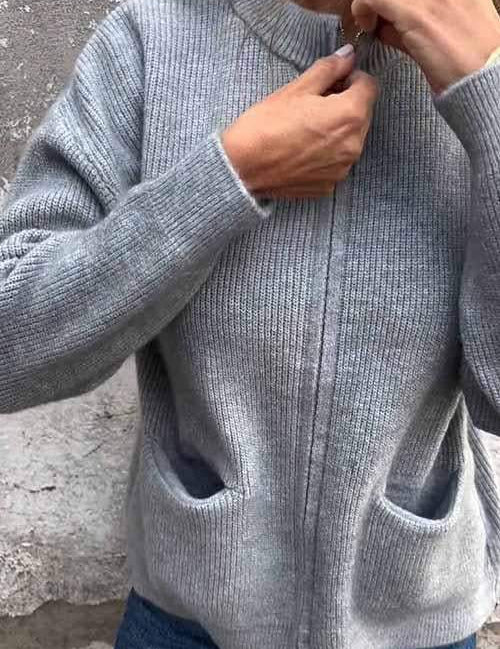 Bodil | Zipper Cardigan