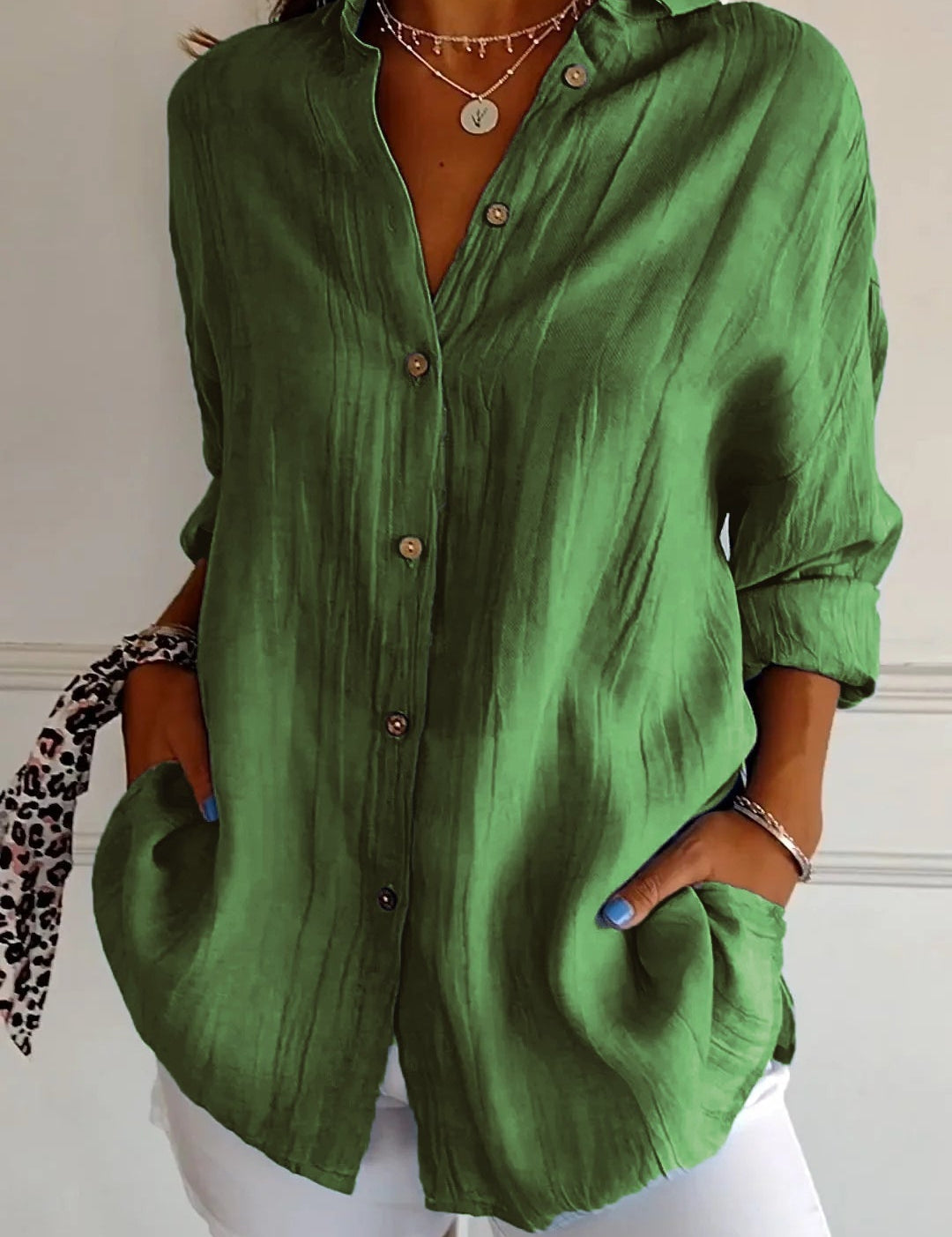 Katia | Women's Shirt Green