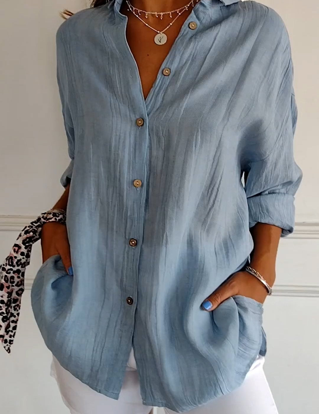 Katia | Women's Shirt Blue