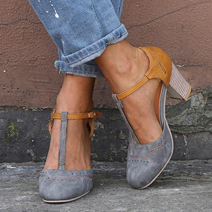 Jenny｜Orthopedic high heels Grey Shoes